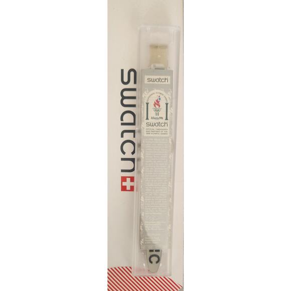 Swatch watch OLYMPIC ATHLETES USA GZ150AJ 1996 Olympic Specials New old stock - Picture 11 of 11